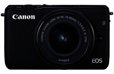 Canon EOS M10 Compact System Camera with 15-45mm Lens -Black Canon EOS M10 Compact System Camera with 15-45mm Lens -Black
